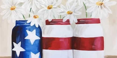 $35 Patriotic Daisies