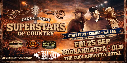 Ultimate Superstars of Country | The Balcony at Cooly Hotel