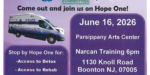 HOPE ONE Narcan Training & Community Resources Event