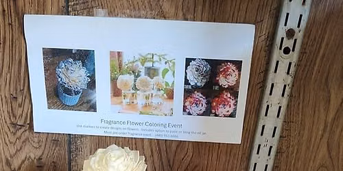 Flower coloring & Jar painting Class