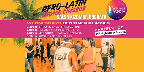 WEDNESDAY NIGHT SALSA - KIZOMBA BEGINNER \ud83d\udd25