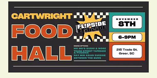 Flipside LIVE at Cartwright Food Hall