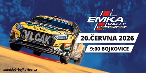 EMKA Rally Show a d\u011btsk\u00fd den Bojkovice 2026
