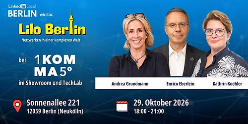 8. LinkedIn Local (LiLo) Berlin (\u203c\ufe0f: bei 1KOMMA5\u00b0!)