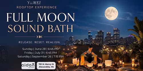 Rooftop Terrace Full Moon Sound Bath