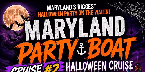 Maryland Party Boat Halloween Cruise Party!! Over 21 event