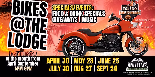 Bikes @ The Lodge- Bike Night