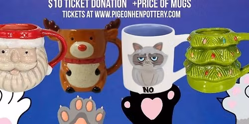 Paint with Cats!  At The Cat Lady Cafe