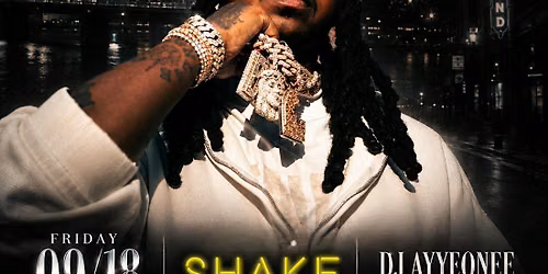 BABYFACE RAY X SHAKE BAR LIVE PERFORMANCE