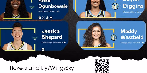 ND Clubs of Dallas and Fort Worth- Dallas Wings vs Chicago Sky Game
