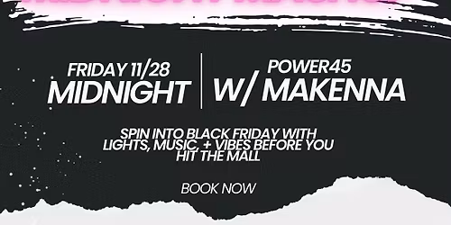 Black Friday Spin: Midnight Mashup