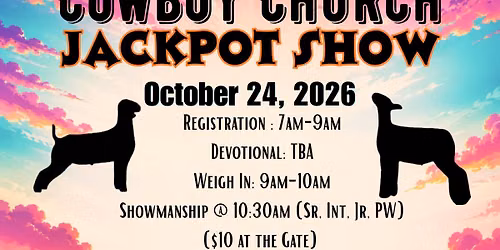 San Angelo Cowboy Jackpot 2026