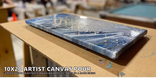 ACRYLIC POUR WORKSHOP | CAMBRIDGE PAINT NIGHT