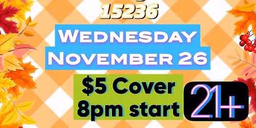 Novus Live! Thanksgiving Eve.