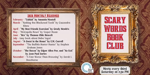 Scary Words Book Club