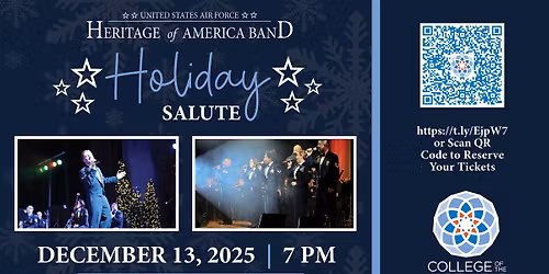 United States Air Force Heritage of America Band - Holiday Salute Concert