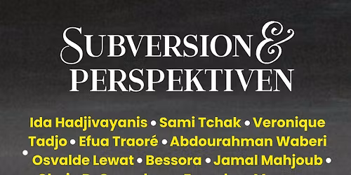 6. Tagen der afrikanischen Literaturen, Graz