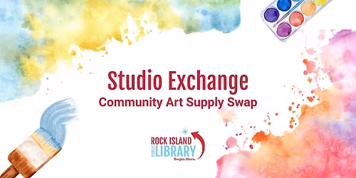 Studio Exchange: Community Art Supply Swap