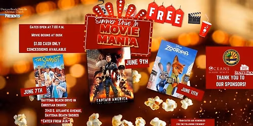 Summer Drive In Movie Mania
