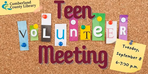 Teen Volunteer Meeting