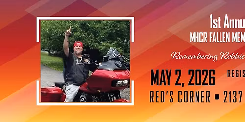 MHCR Fallen Member Ride for Robbie Rob Vidito