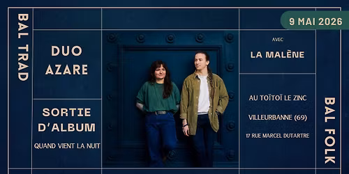 BAL FOLK \/\/ Sortie d'album du Duo Azare