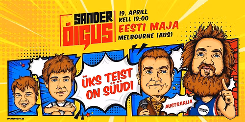 Sander \u00d5igus: "\u00dcks Teist on S\u00fc\u00fcdi" - Melbourne