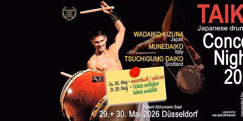 TAIKO Concert Nights 2026 in D\u00fcsseldorf