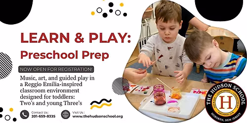 Learn & Play: Preschool Prep (Tuesday Caregiver and Me Series for Two's)
