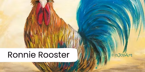 nJoyArt PAINTING FOR FUN - Bull, Clifton-upon-Dunsmore - Ronnie Rooster