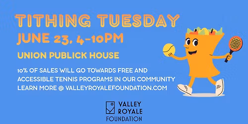 Tithing Tuesday @ Union Publick House