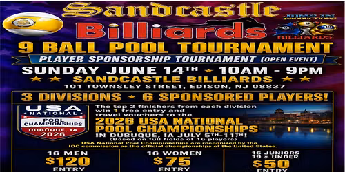 Player Sponsorship Tournament (open event)