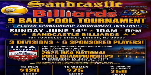 Player Sponsorship Tournament (open event)