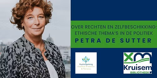 Over rechten en zelfbeschikking: ethische thema's in de politiek - auteurslezing Petra De Sutter