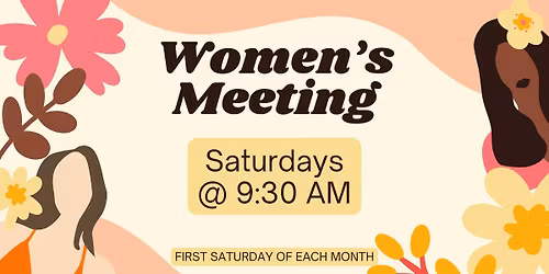 Monthly Women's Meeting