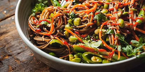 Fresh and Zesty Asian Dinner