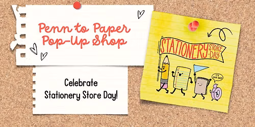Stationery Store Day Pop-Up Shop @ Pocket Books