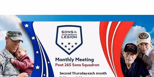Monthly Meeting of Post 265 Sons