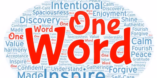 One Word Retreat (in-person) 