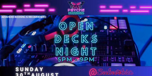 OPEN DECKS NIGHT \ud83c\udfa7