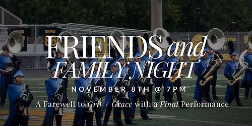 Friends & Family Night - SRHS Marching Sharks
