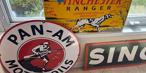 Vintage and Newer Sign and Collectibles Sale