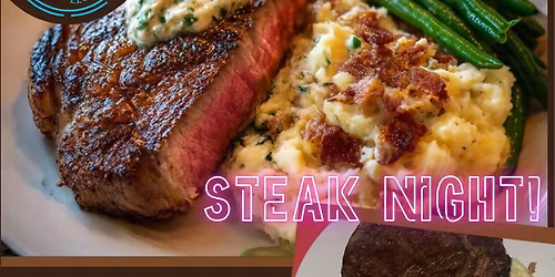 STEAK NIGHT by AJK @ Lucy Blues Conroe!