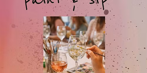 Wine Glass Paint & Sip