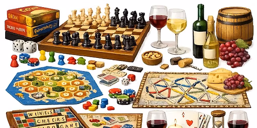 2026 Wine Walk-Board game theme