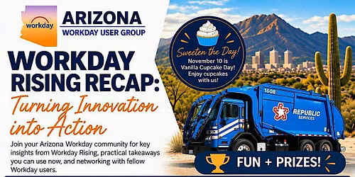 Workday Arizona RUG Fall 2026 Event