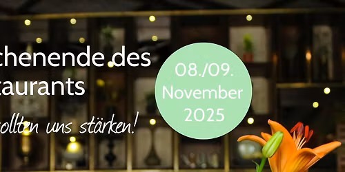 20. Benefiz-Wochenende des Restaurants