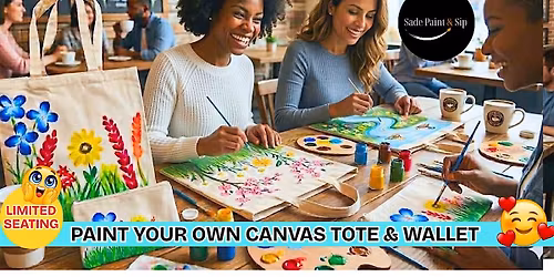 Canvas Bag & Wallet Paint Party