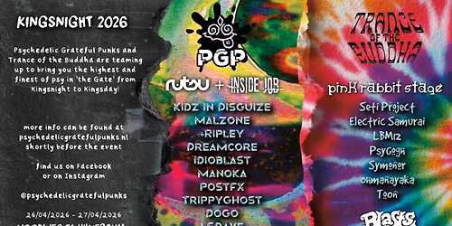 The Way of the Pink Rabbit (kingsday 2026) by Psychedelic Grateful Punks & Trance of the Buddha