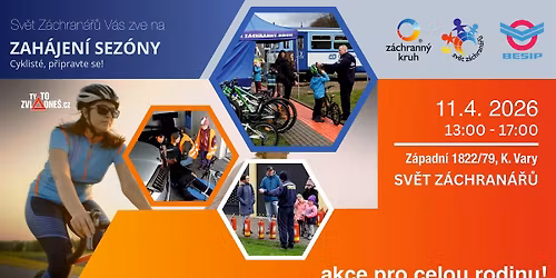 Cyklist\u00e9, p\u0159ipravte se! Zah\u00e1jen\u00ed sez\u00f3ny